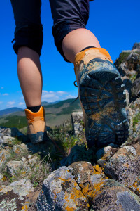 how to build up your feet for the Camino